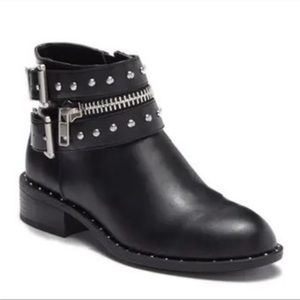 Charles by Charles David “Thief” studded ankle boots.